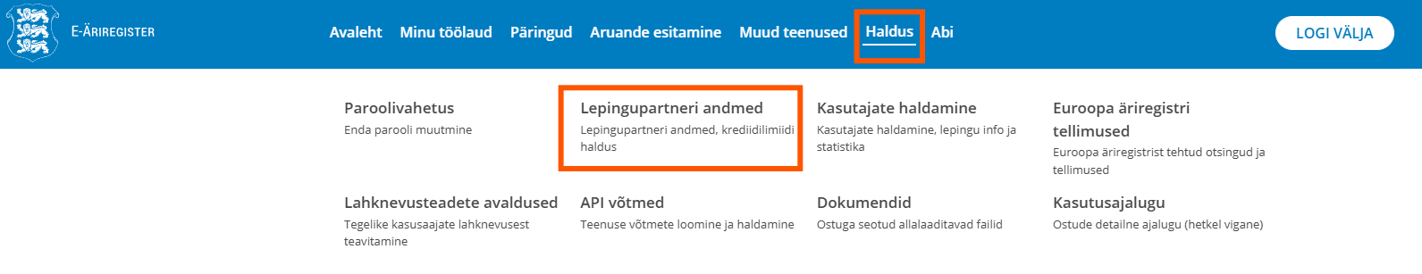 lp haldus